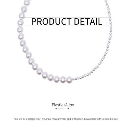 Imitation Pearl Necklaces Different Sizes Elegant Jewellery Women Girls