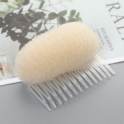 6PCS Combs Fluffy Hair Pad Heighten Hairpin Sponge Clips Forehead Heighten Women