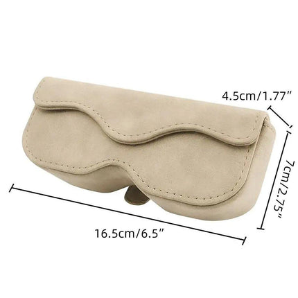 Car Sunglasses Holder Sun Visor Glasses Clip Storage Case Organizer for Vehicles
