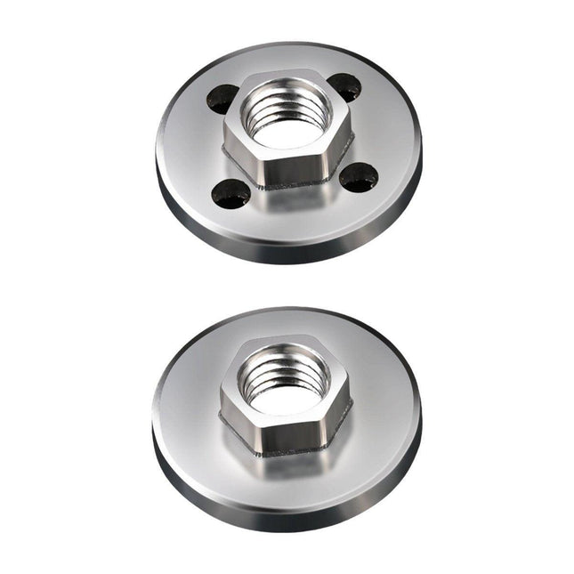 20pcs Angle Grinder Hexagonal Four-Hole Press Plate Stainless Steel Nut Set