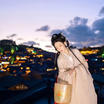 Women's Hanfu Dress Traditional Chinese Clothing Set for Female Costume Events