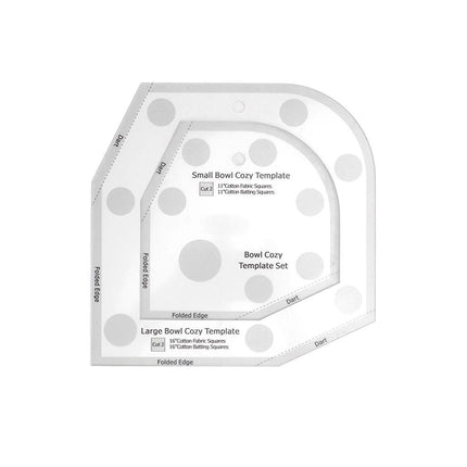Quilting Ruler Bowl Mat Table Placemat Cozy Acrylic Durable Patchwork Craft Tool