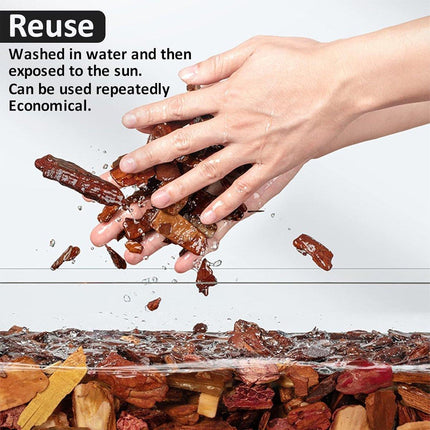 Reptile Bedding Substrate for Lizard Snake Tortoise Natural Bark Material