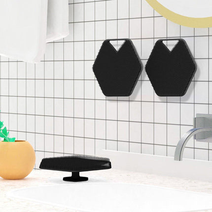 Silicone Bath Brush Soft Bristle Body Scrubber Facial Cleaning Massage Tool