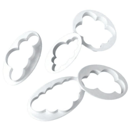 5Pcs Clouds Shape Biscuit Cookie Cutter Fondant Cake Decor Baking Mold Tool Au - Aimall