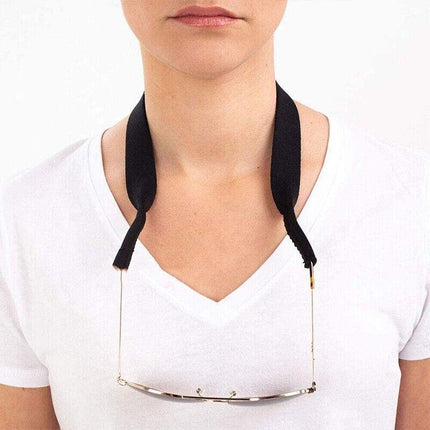 Sunglasses Strap Sports Band Glasses Neck Cord Neoprene Eyewear Black NEW - Aimall