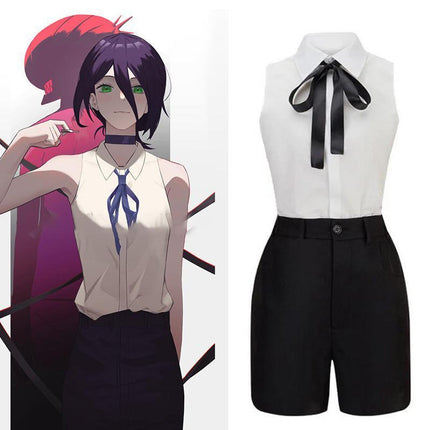 Chainsaw Man Chainsaw Man Cosplay Bomb Demon Ressecos Costume Full Set Female Anime AU - Aimall