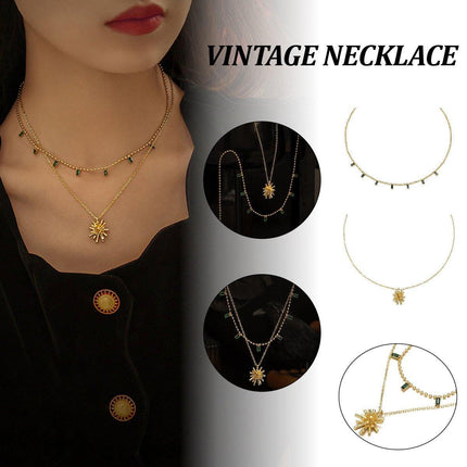 Chic Floral Pendant Necklace for Women Fashion Jewelry Perfect for Any Occasion