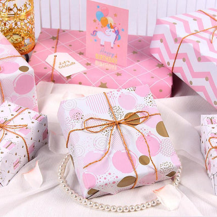 Valentines Day Birthday Wrapping Paper High Quality Coated Multiple Patterns