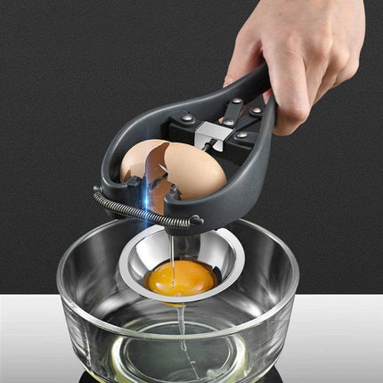 Quick Egg Opener Whisk Baking Kitchen Gadget Tool for Easy Cooking and Meal Prep