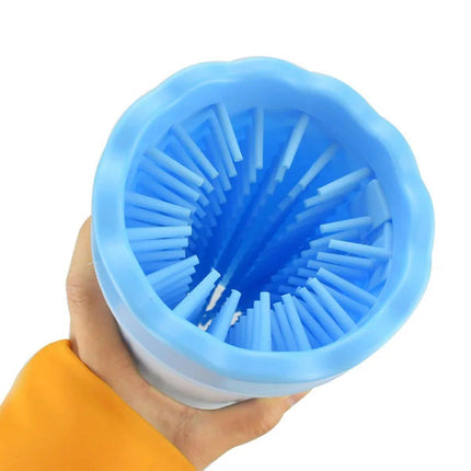 Dog Paw Cleaner Pet cat Foot Washer Cup Feet Clean Brush Cleaning Paws Wash Tool - Aimall