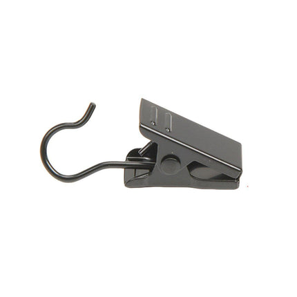 50PCS Stainless Steel Curtain Clip Hooks Strong Load-bearing Shower Accessories