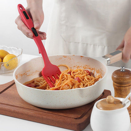 2PCS Silicone Heat Resistant Flexible Cooking Forks Dishwasher Safe Kitchen