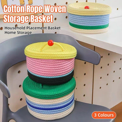 Storage Basket Desktop Organizer for Cosmetics Toys Office Desk Storage Box
