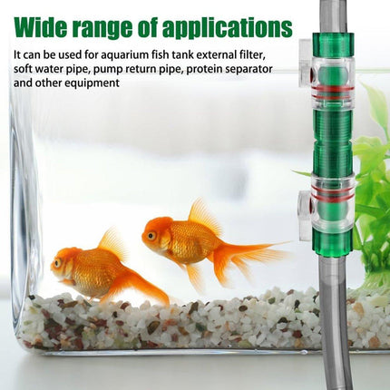 Aquarium Water Flow Control Valve Fish Tank Hose Pipe Filter Valve Quick Release