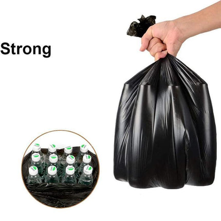 10Rolls Black Biodegradable Bin Liners Kitchen Garbage Bags 2.6GL,4GL,8GL,13GL - Aimall