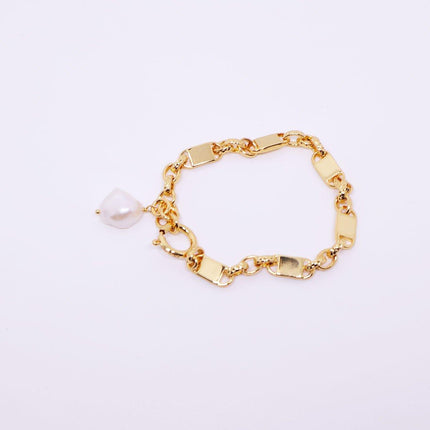 Simple Chunky Chain Bracelet Elegant Trendy Fashion Jewelry for Women Gifts