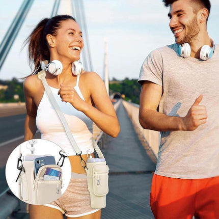 Portable Cup Sleeve Drink Holder Reusable Water Bottle Carrier Travel Bag