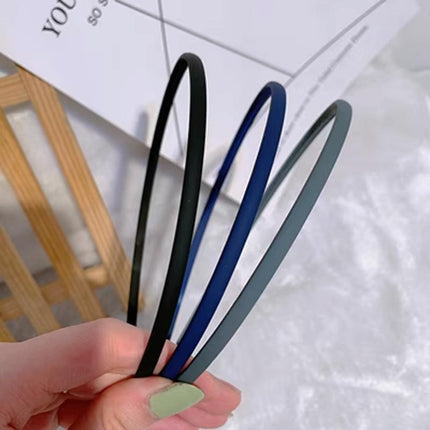 Women Frosted Headband Hairband Lady Hair Hoop Hair Accessories Headwear Decor - Aimall