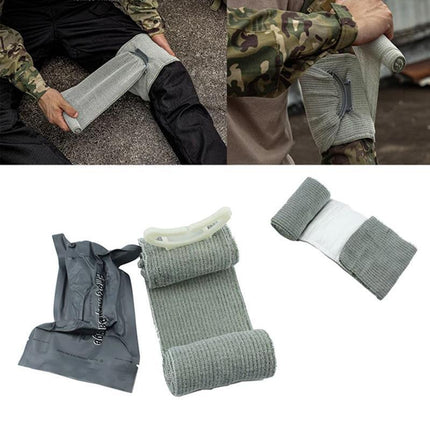 First Aid Bandage Trauma Israeli MedicalDressing Survive Support Strap Wrap Wound - Aimall