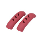 2pcs Silicone Pan Handle Covers Heat Resistant Anti-Ironing Wok Ear Insulated