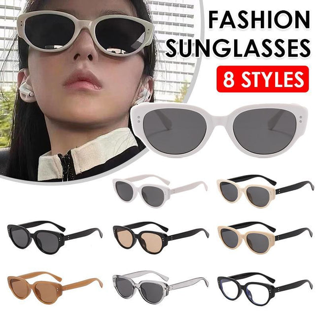 Classic Retro Sunglasses - Coloured Frame (Men's / Women's) Excellent Quality - Aimall