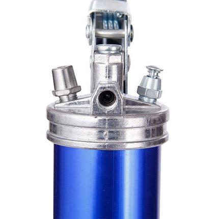 6000PSI Grease Gun Pressure Pistol Grip Dual Flow Flex Hose Industrial Quality - Aimall