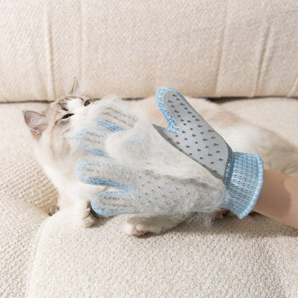 Pet Hair Removal Brush Cat Gloves Dog Bath Massage Comb Pet Grooming Supplies