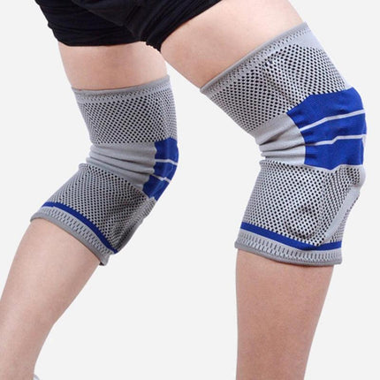 Knee Support Pads Brace Protector Full Gel Sports Joint Medial Gym Patella Strap Black - Aimall