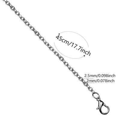 48pcs O Chain Jewelry Making Kit Versatile Necklace DIY Universal Jewellery Set