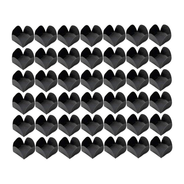 200pcs Valentines Day Paper Chocolate Trays Foldable Dessert Packaging Gift