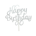 Silver-Happy Birthday