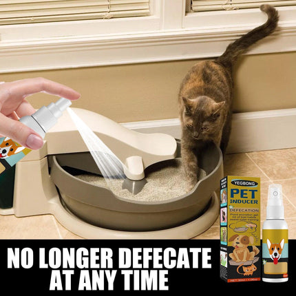 Pet Toilet Training Spray Inducer Dog Poops Cat Pee Urine Positioning Defecation - Aimall