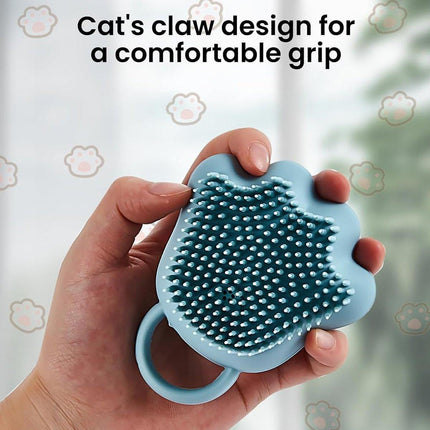 Silicone Bathing Brush Multifunctional Pet Hair Washing Brush Massage Scrubber