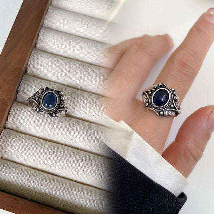 Non-Fading Hip Hop Open Ring for Girls Stylish Adjustable Fashion Jewelry