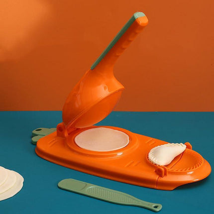 2in1 Dumpling Skin Chapati Maker Press Machine Wrapper Mould Handle Tools Pastry - Aimall