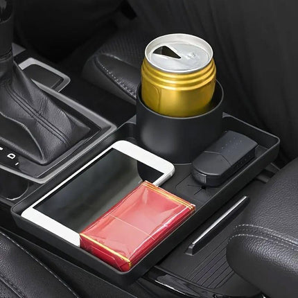 Multifunctional Car Cup Holder Shelf Food Tray for Easy Convenience and Storage