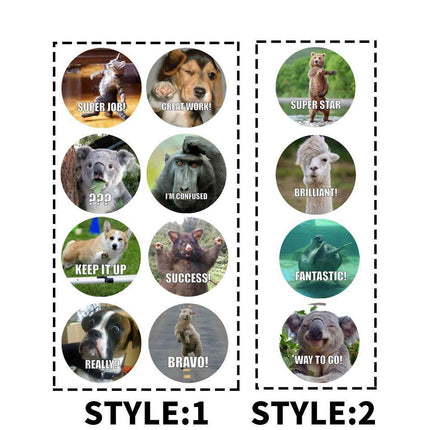 Decorative Handmade Toy Stickers for Crafts Scrapbooking and Gifts