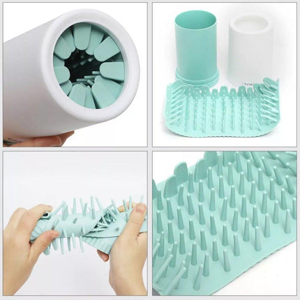Pet Foot Wash Cup Automatic No-Rub Paw Cleaner Cat Dog Paw Washing Cup Clean