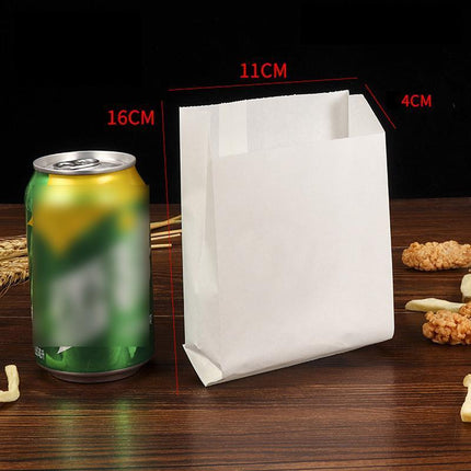 1000PCS Oil-proof Takeaway Paper Bags for Premium Takeout Supply - Aimall
