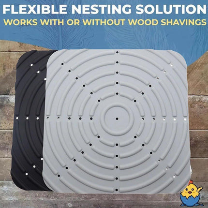 Washable Silicone Nesting Box Bedding Reusable Under Bedding for Chicken Coop