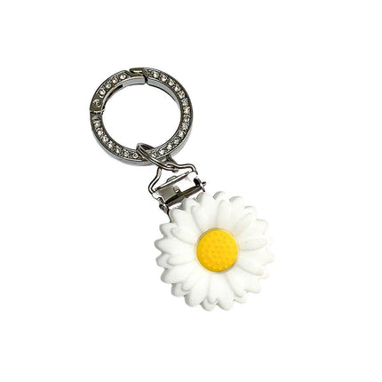 Silicone Daisy Flower Sunflower Brim Clip Anti-Slip Chrysanthemum Cap Holder