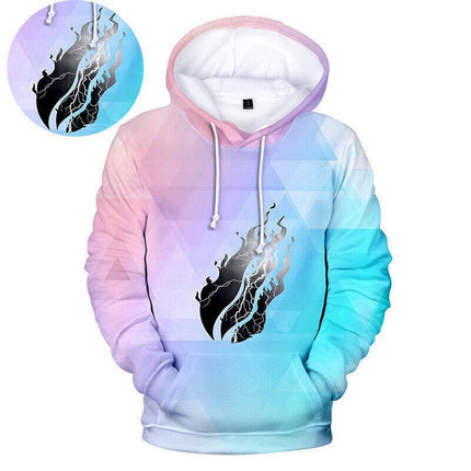150CM Kids Boys Prestonplayz Flame Hoodie Sweatshirt Jumper Tops Gift 5-10 yrs - Aimall