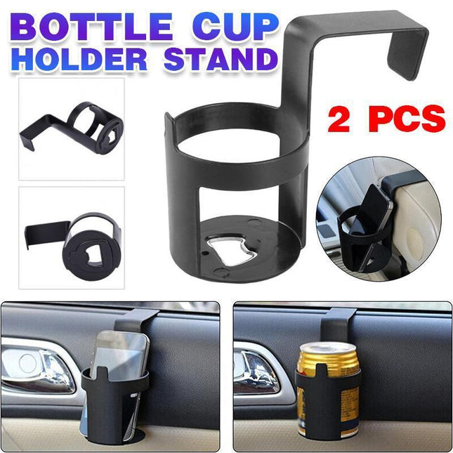 2PCS Universal Car Truck Drink Water Cup Bottle Can Holder Door Mount Stand - Aimall