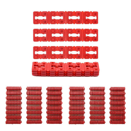 12/100pcs Red Switch and Receptacle Spacers Adjustable Depth Electrical Tool