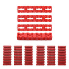 12/100pcs Red Switch and Receptacle Spacers Adjustable Depth Electrical Tool