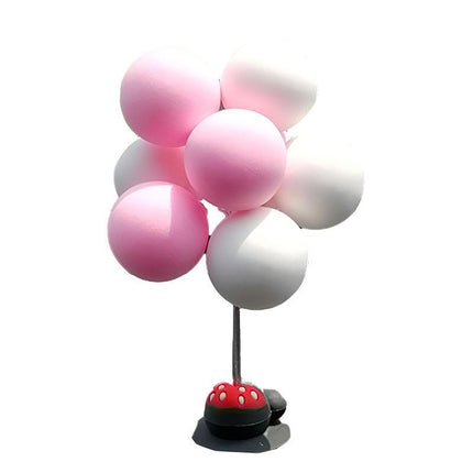 Bobblehead Shaking Head Toys Car Ornaments Car Dashboard Decor Nodding Balloon - Aimall