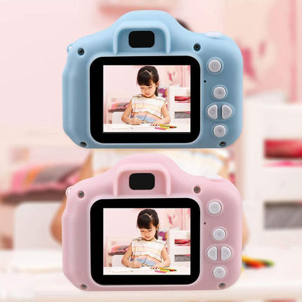 Mini Digital Children Camera HD 1080P LCD Camera Toy Kids Gift + 32G TF Card - Aimall