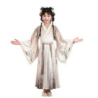 Hanfu Ink Print Dress Traditional Chinese Style Costume for Festivals or Performances