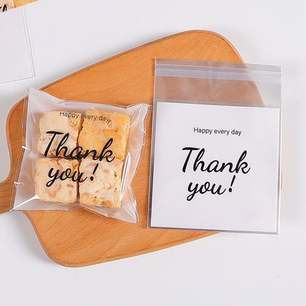 500 Pack Self Adhesive Cookie Packaging Bags Vibrant Designs OPP Material
